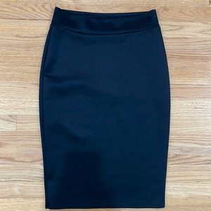 Elegant Black Pencil Skirt